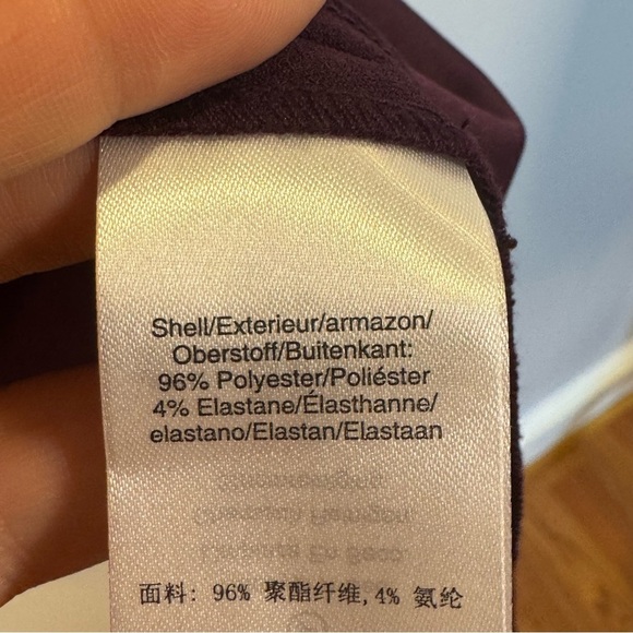 DKNY women’s burgundy midi length dress, size 8, NWOT - Picture 5 of 12